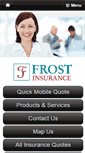 Mobile Screenshot of frostinsuranceinc.com